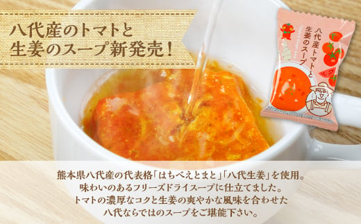 熊本県 八代産 トマトと生姜のスープ