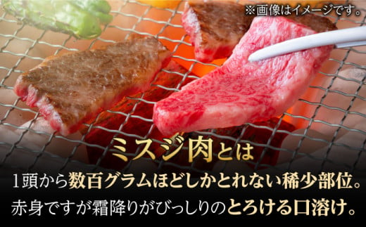 NA47 【A5ランク鉄板焼きがたまらない！】長崎和牛ウデ・みすじ鉄板焼肉用スライス700g-5