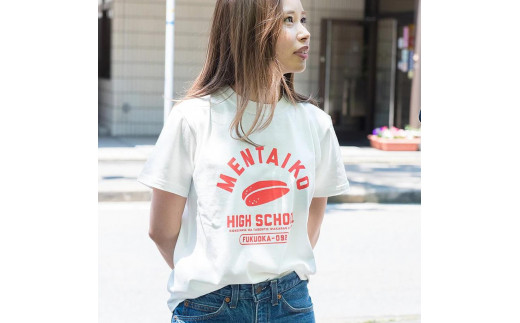 MENTAIKO HIGH SCHOOL Tシャツ（めんたいこハイスクール）XLサイズ