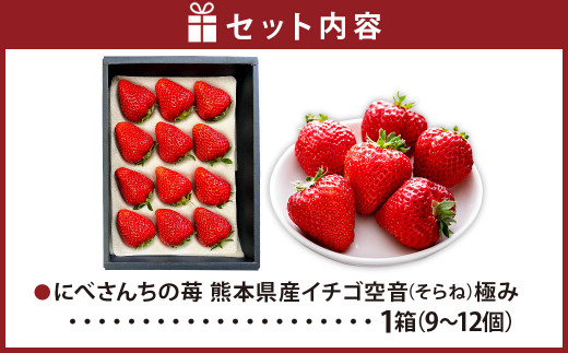 にべさんちの苺 熊本県産イチゴ空音(そらね)極み