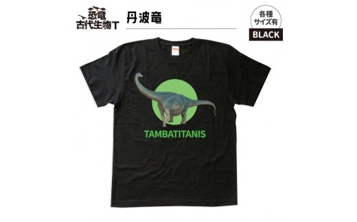 恐竜・古代生物Tシャツ　丹波竜 050　サイズＳ（レギュラー） 1197717 - 福島県いわき市