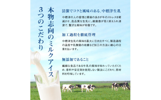 【無添加】北海道 アイスクリーム3種×10個（ミルク・紅茶・抹茶）とフローズンヨーグルト×2個セット