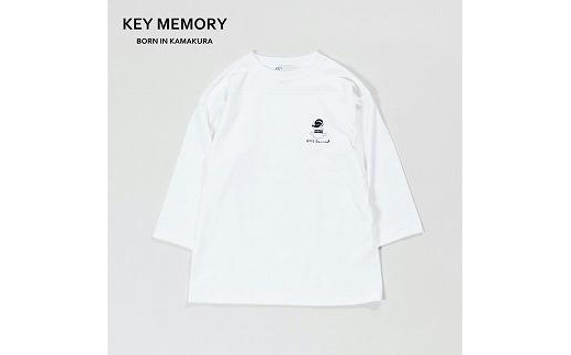【KEYMEMORY 鎌倉】 BMEイラストTシャツ WHITE《2》 1198470 - 神奈川県鎌倉市