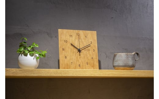 arca_muku 時計 全3種 [85-03]/掛時計 置時計 電波時計 天然木 シンプル ギフト 祝い