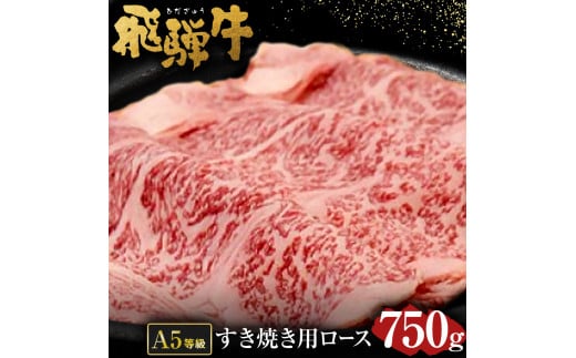 飛騨牛 A5 等級 すき焼き 用（ ロース 750g） | 肉のかた山 牛肉 M48S25