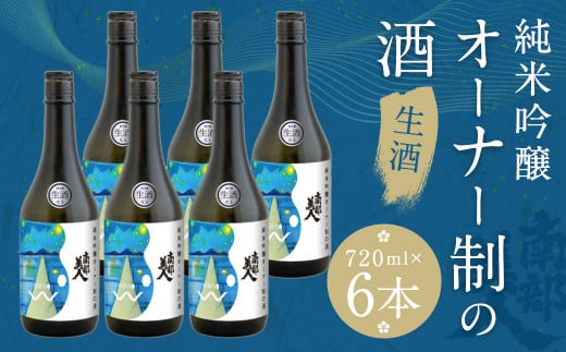 南部美人【オーナー制の酒】生酒 720ml 6本コース（16度）【2024年12月下旬より順次発送】／お酒 酒 日本酒 新酒 アルコール オーナー制 ご当地 お取り寄せ 1508349 - 岩手県二戸市