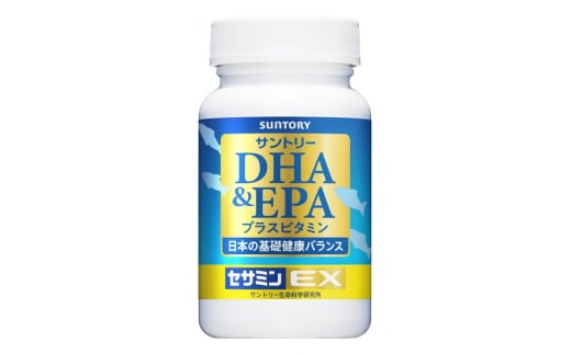 0022-90-01 サントリー DHA&EPA+セサミンEX （120粒/約30日分）