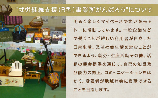 沖縄県今帰仁村のふるさと納税 手づくりエコクラフトバッグ（ブラウン）