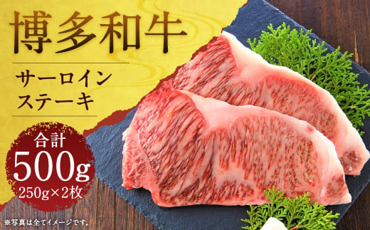 博多和牛サーロインステーキセット 500g(250g×2枚) 1211214 - 福岡県嘉麻市