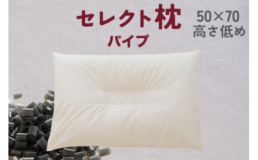 セレクト枕 パイプ C-type 中央くぼみタイプ 低め ゆったりワイド