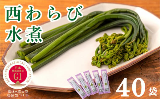 西和賀の特産物「西わらび」はブランド山菜。独自の塩蔵技術により、春のおいしさそのまま、お届けします！