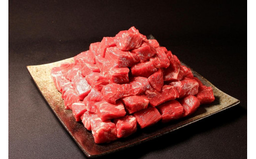 豊西牛サイコロステーキ（200ｇ×1袋）とハンバーグ（120ｇ×3袋）セット【ステーキ肉 ハンバーグ 牛肉 人気 サイコロステーキ 帯広 十勝 北海道 】