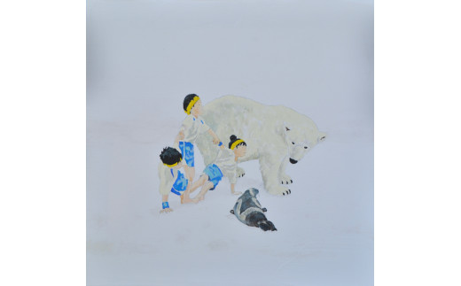 絵画 小サイズ 33.0cm×33.0cm HAS001-3 1220956 - 東京都東大和市