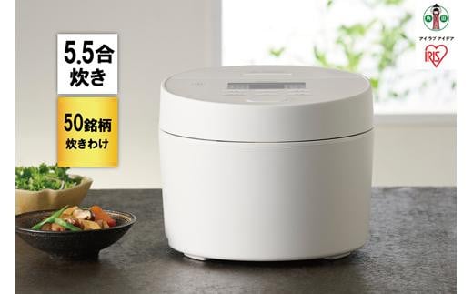 IHジャー炊飯器 5.5合 RC-ISA50-W ホワイト