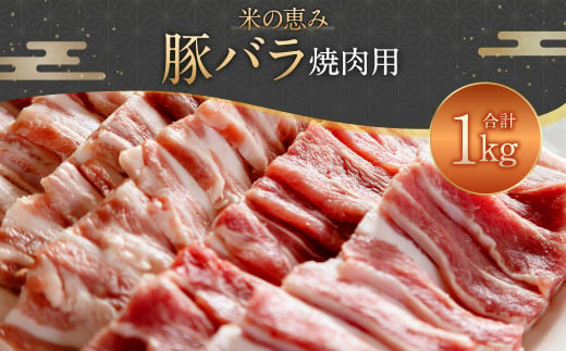 豚バラ焼肉用 1kg