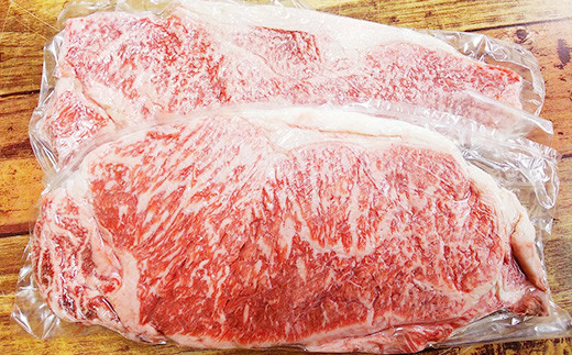 【定期便3回】 熊本県産赤牛 ロースステーキ 500g 