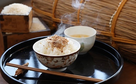 京丹波産のお米は程よい粘りと香りがあり、炊きあがりはふっくら。