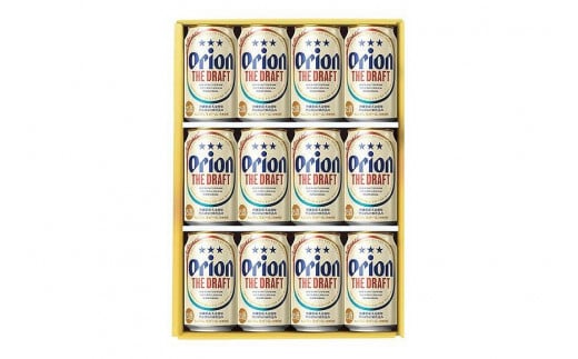 オリオン・ザ・ドラフトビール 350ml缶×12本入 ギフトセット 808743 - 沖縄県宮古島市