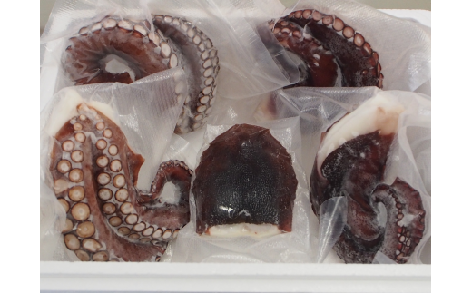 ８～９月にお届け　「ゆでだこ」ゆでまだこ1ｋｇ