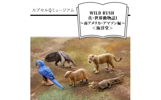 カプセルQミュージアム WILD RUSH 真・世界動物誌～南アメリカ 