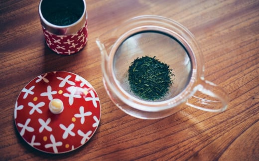 京都テキスタイルブランド「ＳＯＵ・ＳＯＵ」すずしろ草茶器セット　 n01126