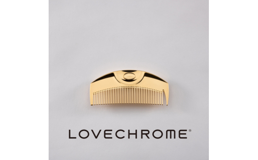 初売り】 LOVE ラブクロム ツキ ゴールド CHROME ヘアブラシ・コーム 