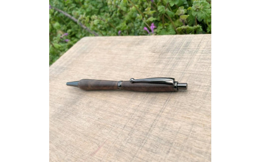 ふるさと納税 【木製ボールペンとシャープペンシル(0.5mm)のセット
