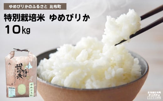 ぴっぷ町ナナプラザ　2023年産　特別栽培米ゆめぴりか　１０㎏ 1238543 - 北海道比布町