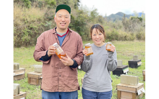 大阪府熊取町のふるさと納税 国産ハチミツ1kg　2本セット（013_5003）