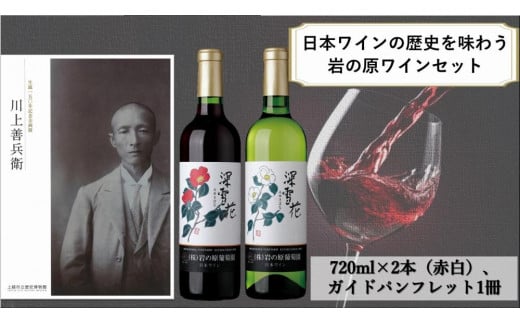 日本ワインの歴史を味わう岩の原ワインセット（赤白2本、冊子1冊） 1239403 - 新潟県上越市
