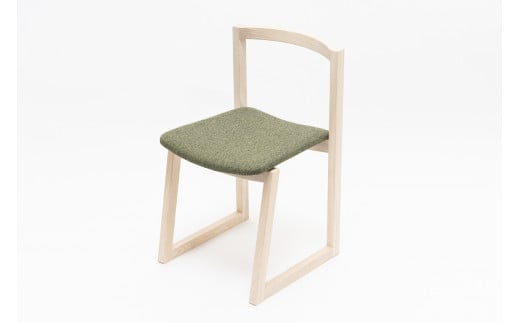 センの木の家具 Chair03（T-9075 グリーン） 1444482 - 北海道東川町