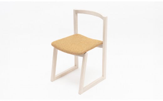 センの木の家具 Chair03（T-9073 イエロー） 1444480 - 北海道東川町