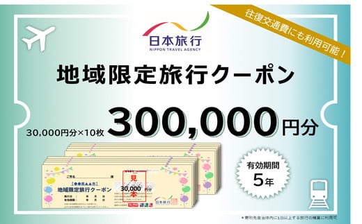 【100-3】日本旅行地域限定旅行クーポン　300,000円分 1244901 - 三重県松阪市