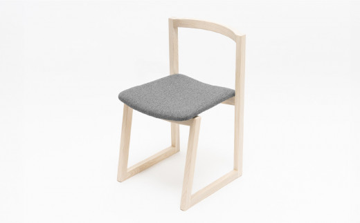 センの木の家具 Chair03（T-9072 グレー） 1444479 - 北海道東川町