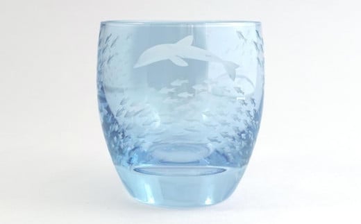 Dolphin Fish Blue 冷酒杯 453001 - 東京都台東区