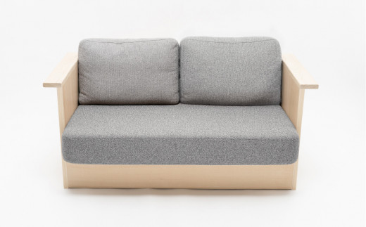 センの木の家具 Kigakiku Sofa（T-9072 グレー）