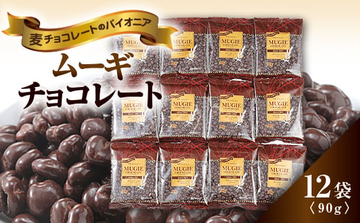 ムーギチョコレート 90g×12袋【1435423】