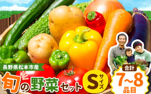 子育て農家の野菜セット（Sサイズ）農薬・化学肥料不使用 | 長野県 松本市 722757 - 長野県松本市