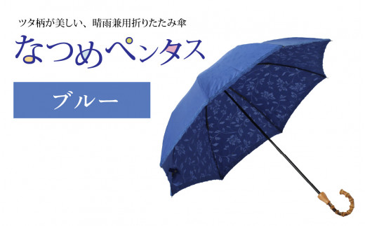 なつめペンタス　晴雨兼用折りたたみ傘　カラー8色 [J-035007_06] 1257563 - 福井県福井市