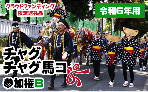 滝沢市の伝統行事「チャグチャグ馬コ」の行進行事に参加できる貴重な機会です！