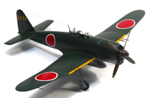 No.697 三菱大型戦闘機「烈風」 1／48 ／ 模型 完成品 柏木崇男 茨城県 - 茨城県坂東市｜ふるさとチョイス - ふるさと納税サイト