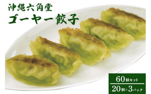 ゴーヤー餃子60個（20個×3パック）セット 661016 - 沖縄県糸満市