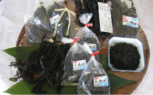 [№5226-1049]わかめ 3種 ふるさとのなつかしい香り 海藻 1285587 - 山口県萩市