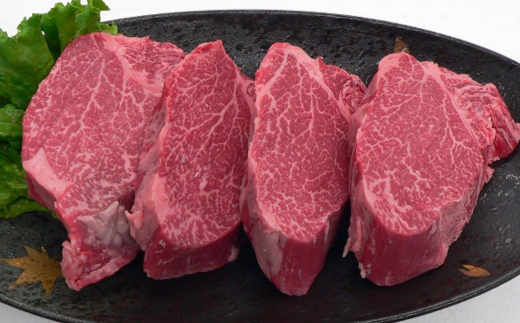 おおいた和牛ヒレステーキ 400g（100g×4枚） 牛肉 お肉 ＜154-011_6＞