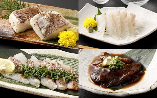 真鯛のお刺身5種&焼き物セット【Firesh®】