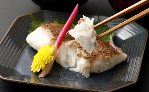 熊本県産真鯛の西京漬け3パック＆真鯛の切り身3パック【Firesh®】