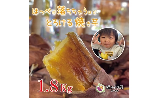 焼き芋屋ぴーすの熟成冷凍焼き芋 1.8kg FC010302 1291296 - 新潟県燕市