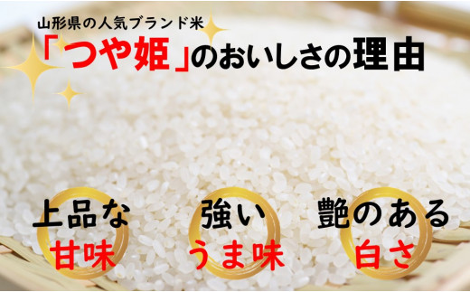 山形県のお米の中でも人気のつや姫。
