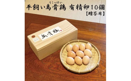 烏骨鶏 鶏卵 10個 1254162 - 徳島県勝浦町
