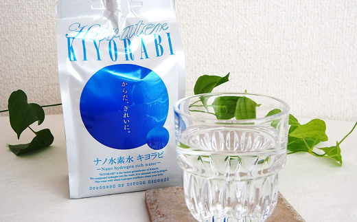 【2ヶ月毎2回定期便】ナノ水素水キヨラビ 300ml×18本